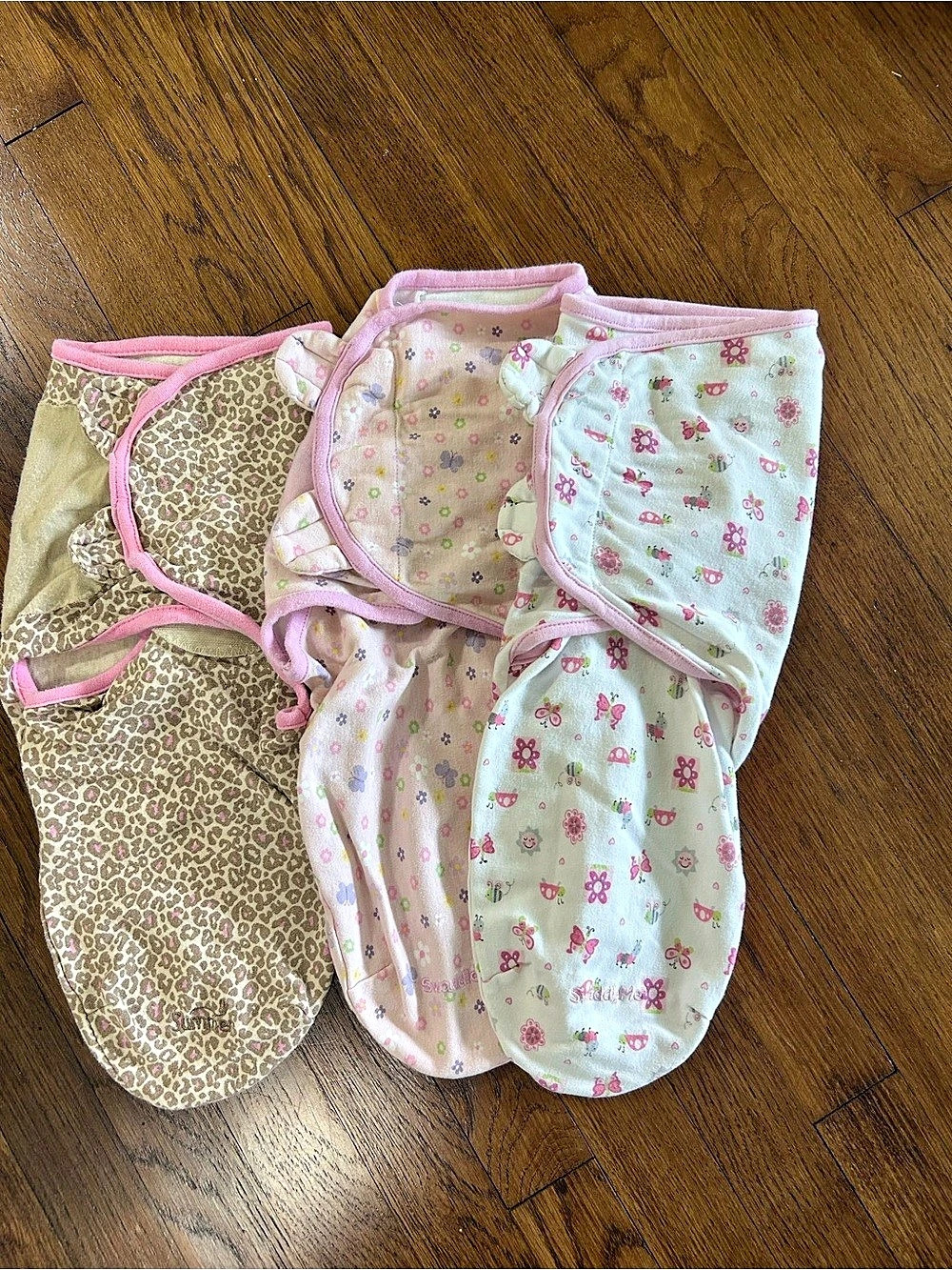 SwaddleMe velcro swaddles
